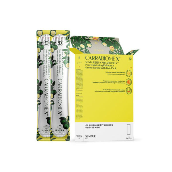 Sundun Jeju Carrabiomex Pore Tightening Re-balance Green Mandarin