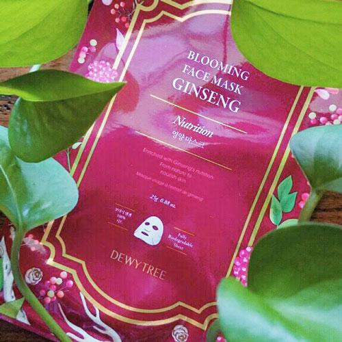 Blooming into Better Skin-Dewytree Ginseng Blooming Face Mask - M Review 57