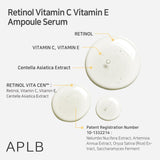 Retinol Vitamin C Vitamin E Ampoule Serum