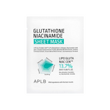 Glutathione Niacinamide Sheet Mask, 1 Sheet