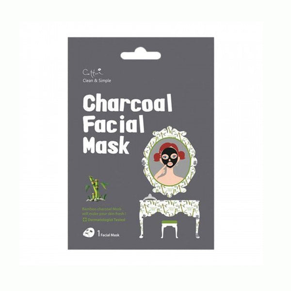 Cuttua Charcoal Facial Mask - 1 Sheet | Masksheets