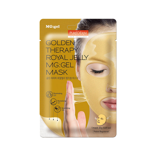 Purederm Golden Therapy Royal Jelly MG:Gel Mask | Masksheets